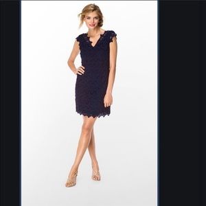 Lilly Pulitzer Navy Lace Dress